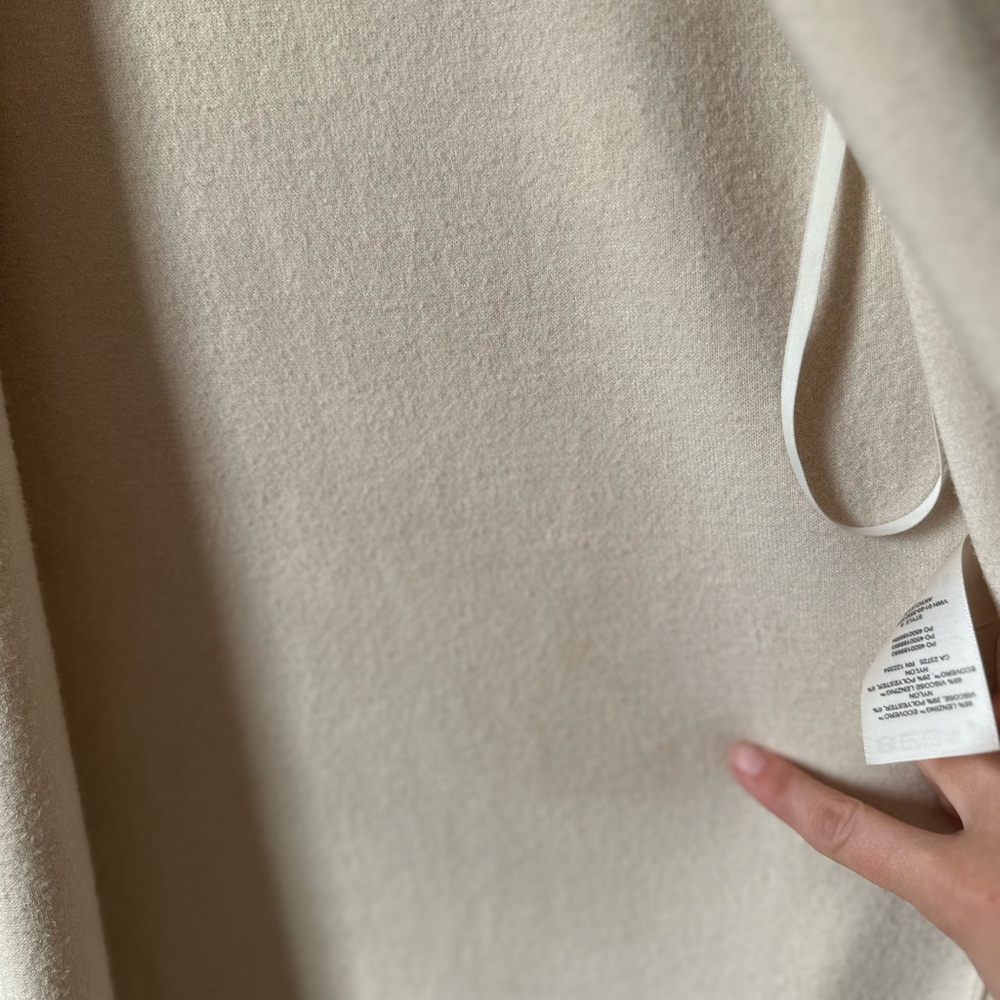 Babaton by Aritzia Ty Cardigan Belted Duster in Cream / Light Birch Size XXS - Picture 15 of 15